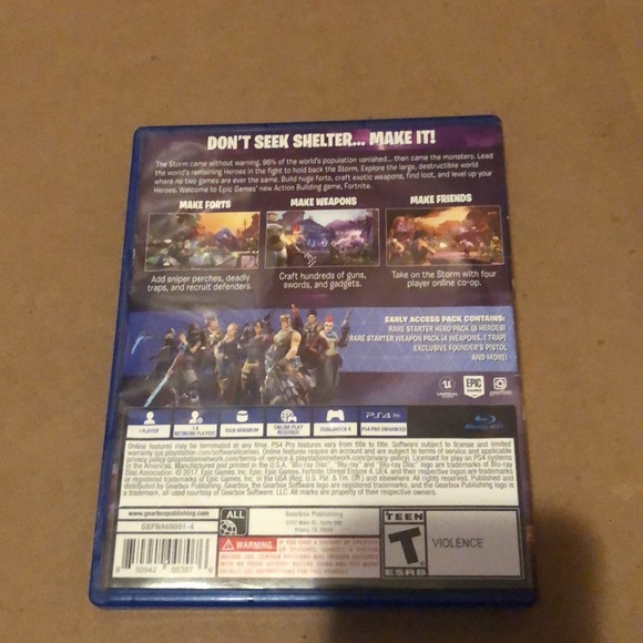Rare Fortnite disc for ps4 - Picture 4 of 4